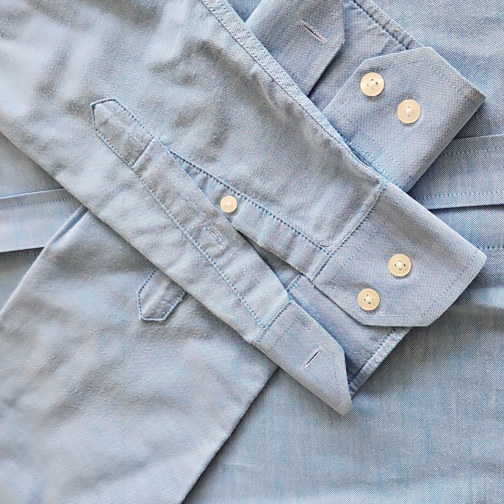 Vintage Nautica Button-Down Shirt Medium - Picture 6 of 8